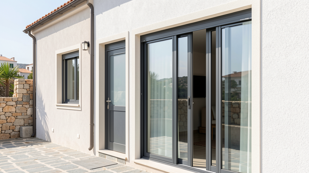 Puertas y ventanas de aluminio en Menorca