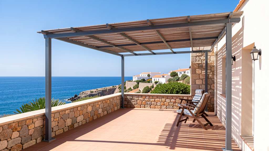 Pérgolas metálicas para terrazas: qué tener en cuenta antes de instalar una en Menorca