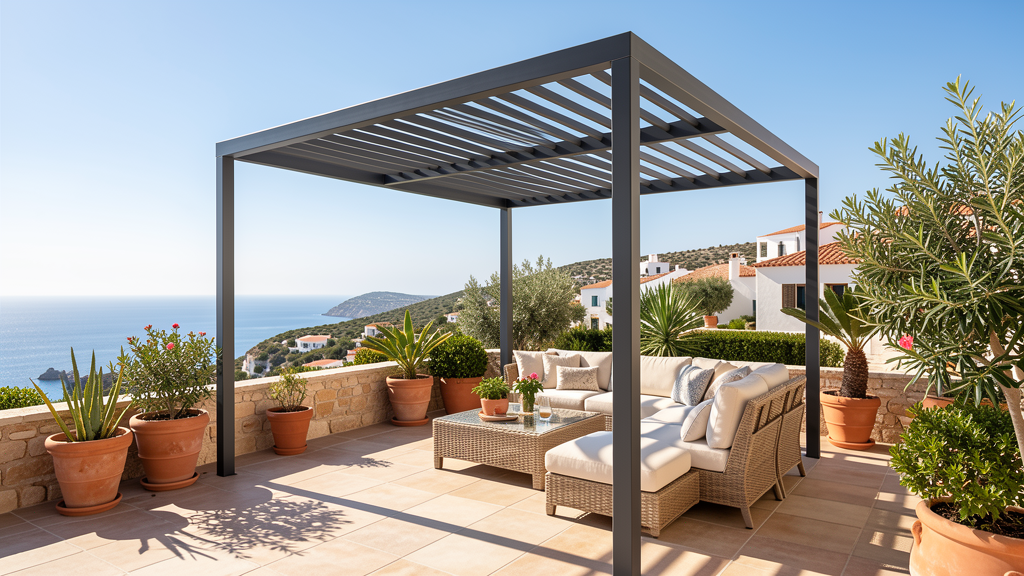 Pérgolas metálicas para terrazas: qué tener en cuenta en Menorca