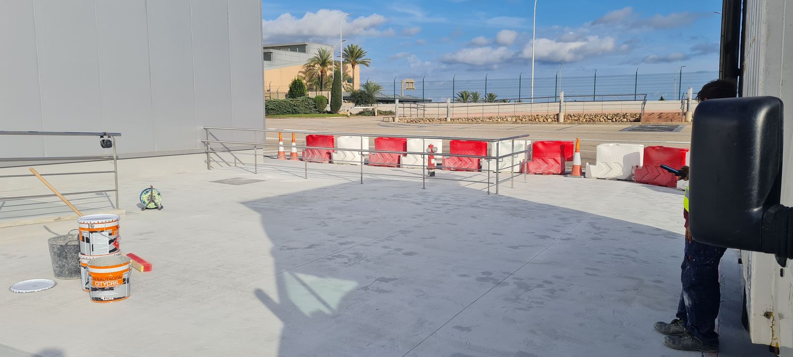 Barandilla de Seguridad en Rampa de Carga en Maó en Maó (Carretera de Sant Climent)