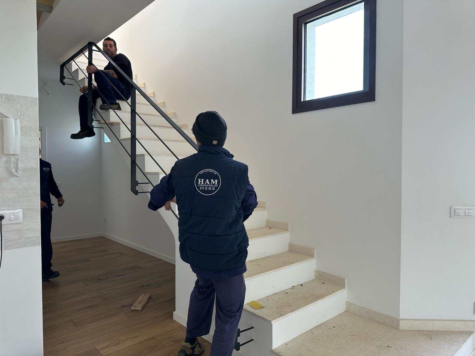 Barandillas Interiores Para Chalet En Cala Llonga - imagen 6