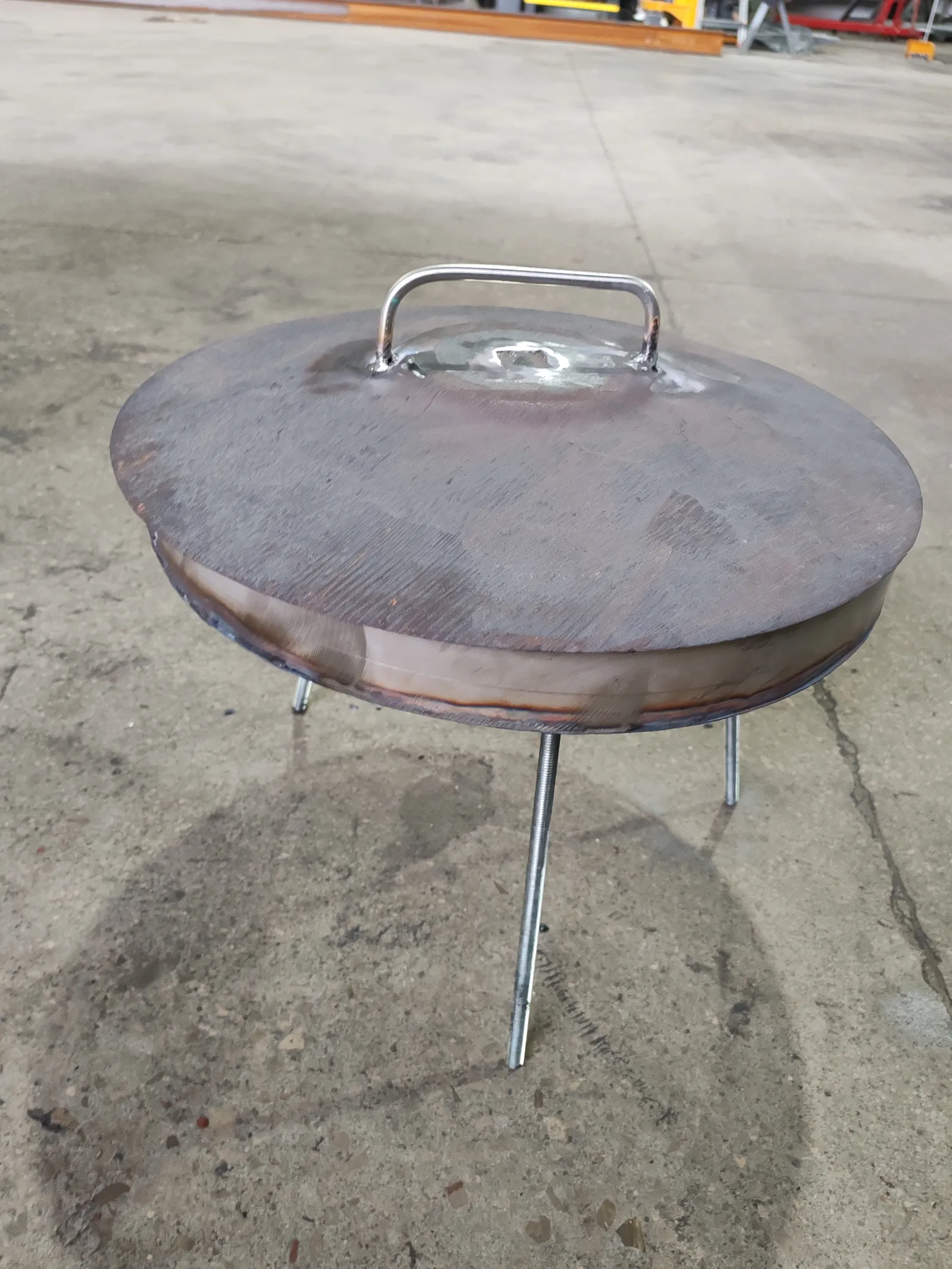 Disco para asar "pollo al disco" estilo argentino - imagen 3