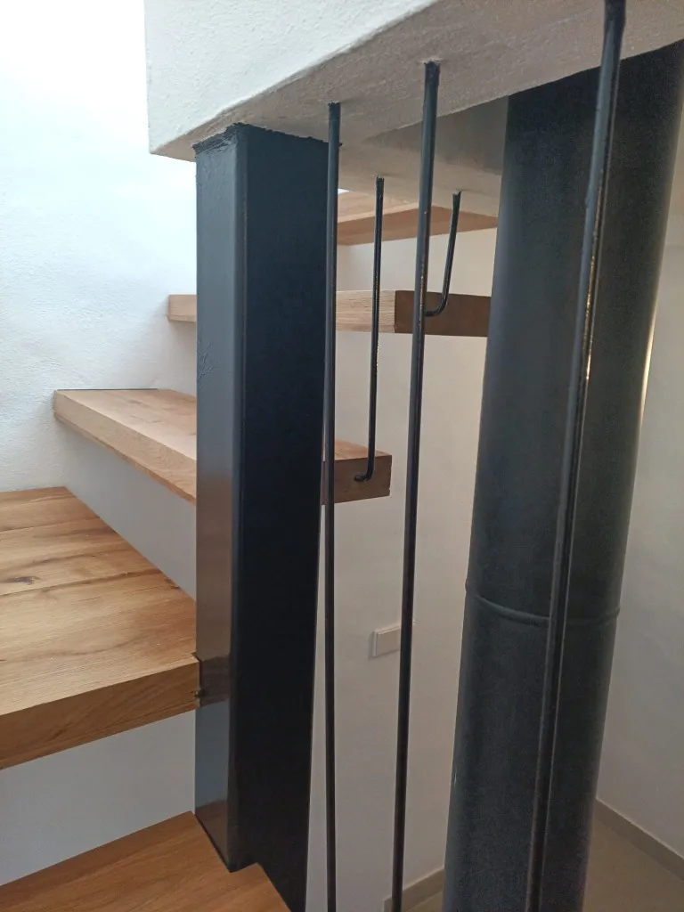 Escalera colgante de acero inoxidable en Binibeca - imagen 15