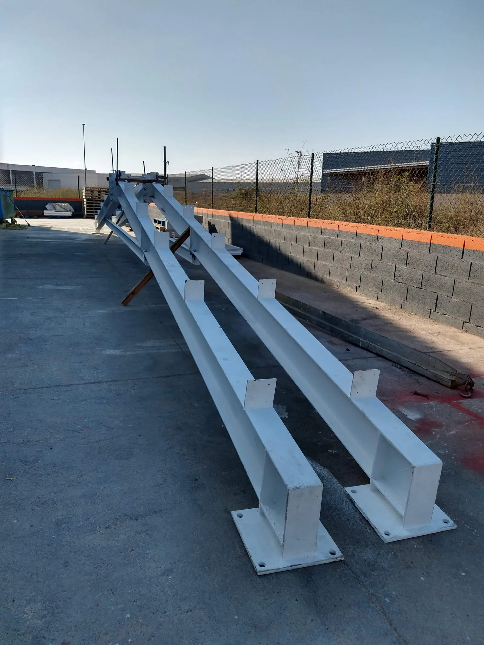 Estructura para cubierta de nave industrial en Alaior - imagen 5