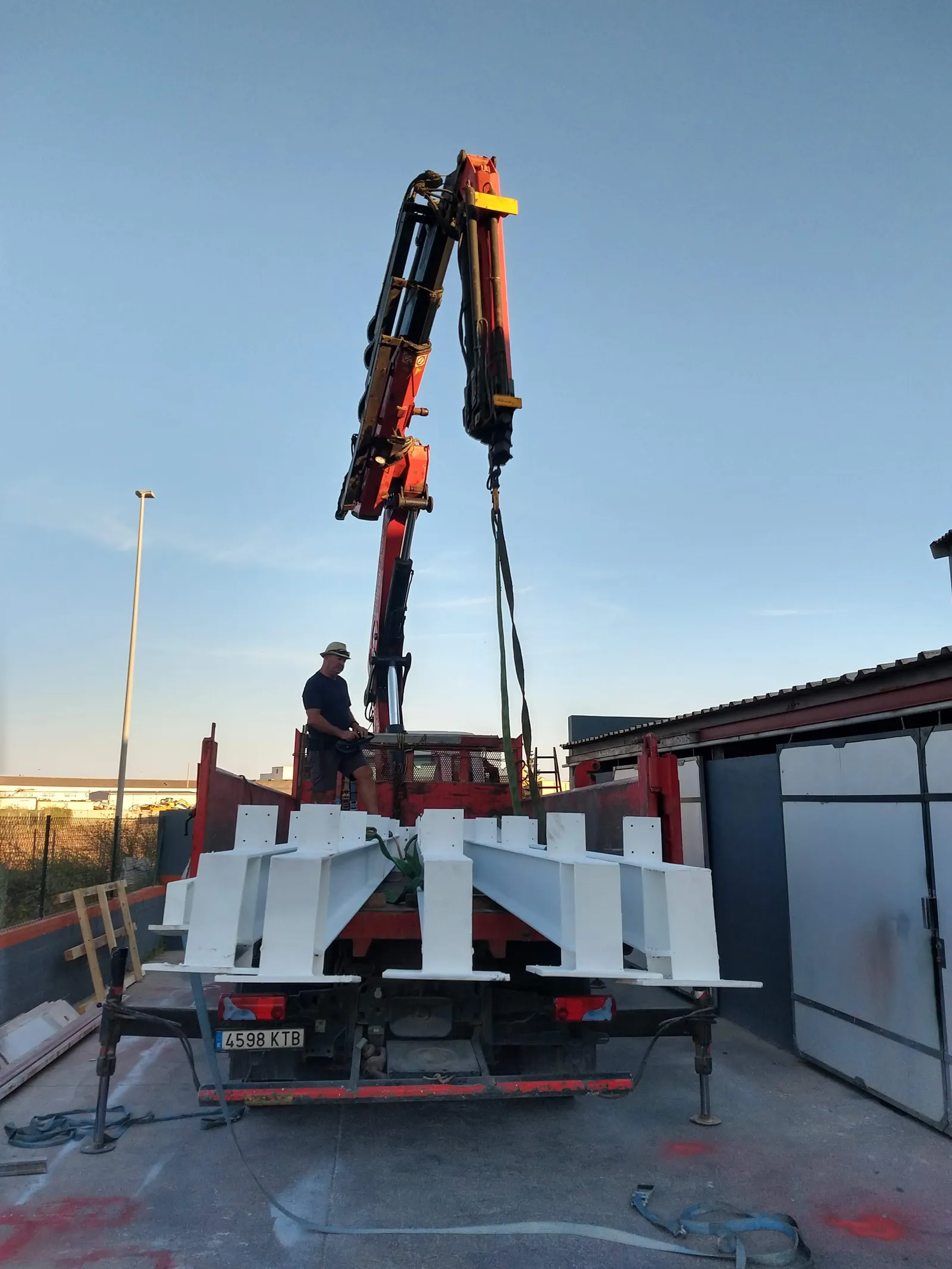 Estructura para cubierta de nave industrial en Alaior - imagen 13