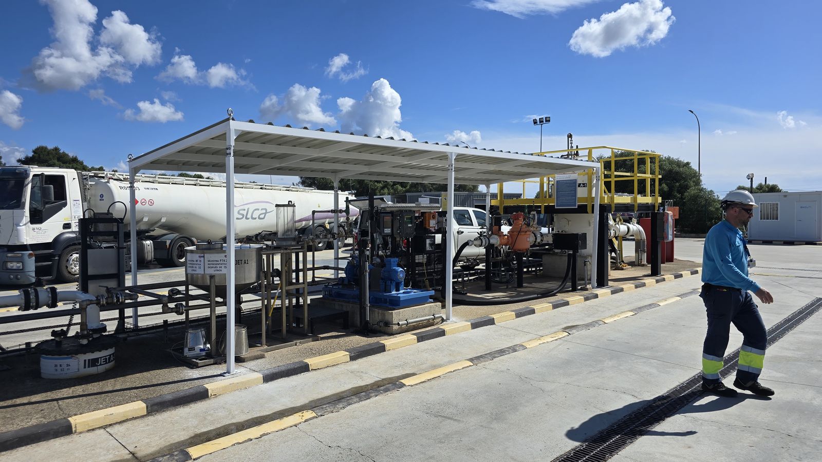 Marquesina Metálica de Protección para Surtidores de Combustible - imagen 2