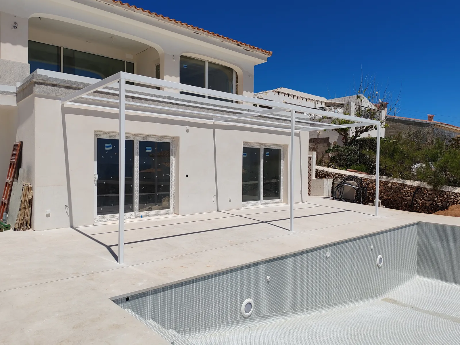 Pergola de acero inoxidable en So Ganxo. - imagen 14